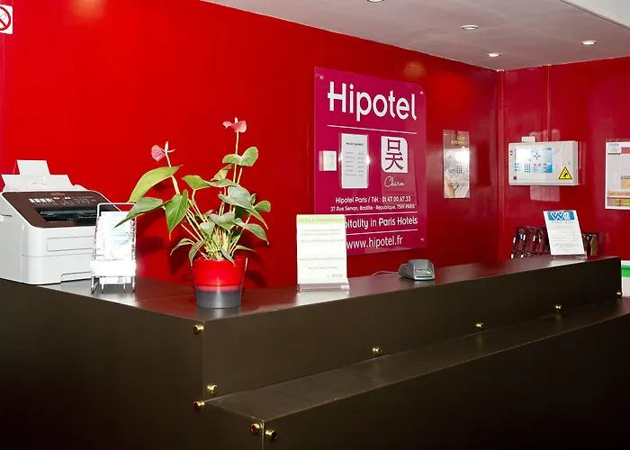 Hotell Hipotel Pere-lachaise Republique 3*