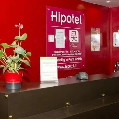 Hotell Hipotel Pere-lachaise Republique 3*